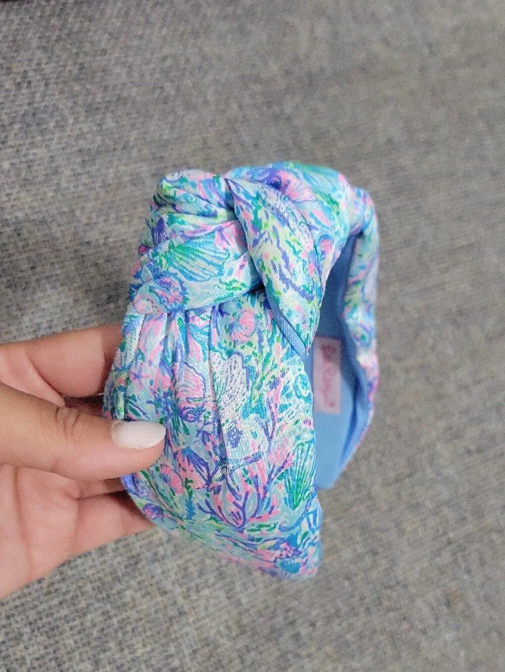 LILLY PULITZER Top Knot Wide Headband in Soleil It On Me